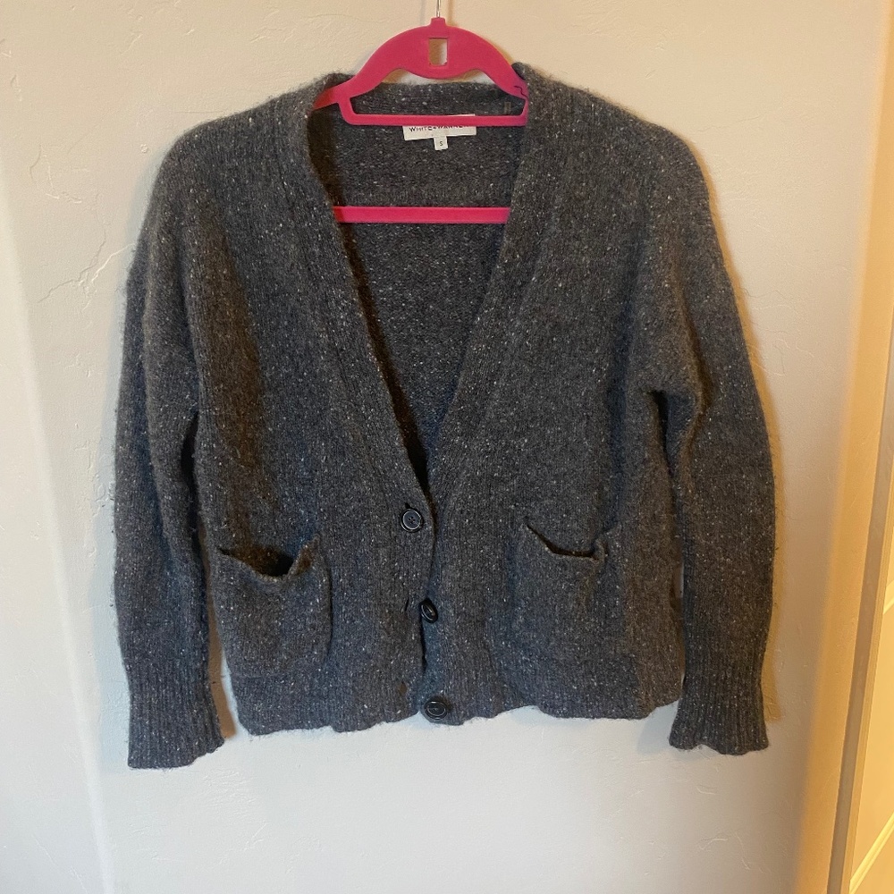 cashmere cardigan